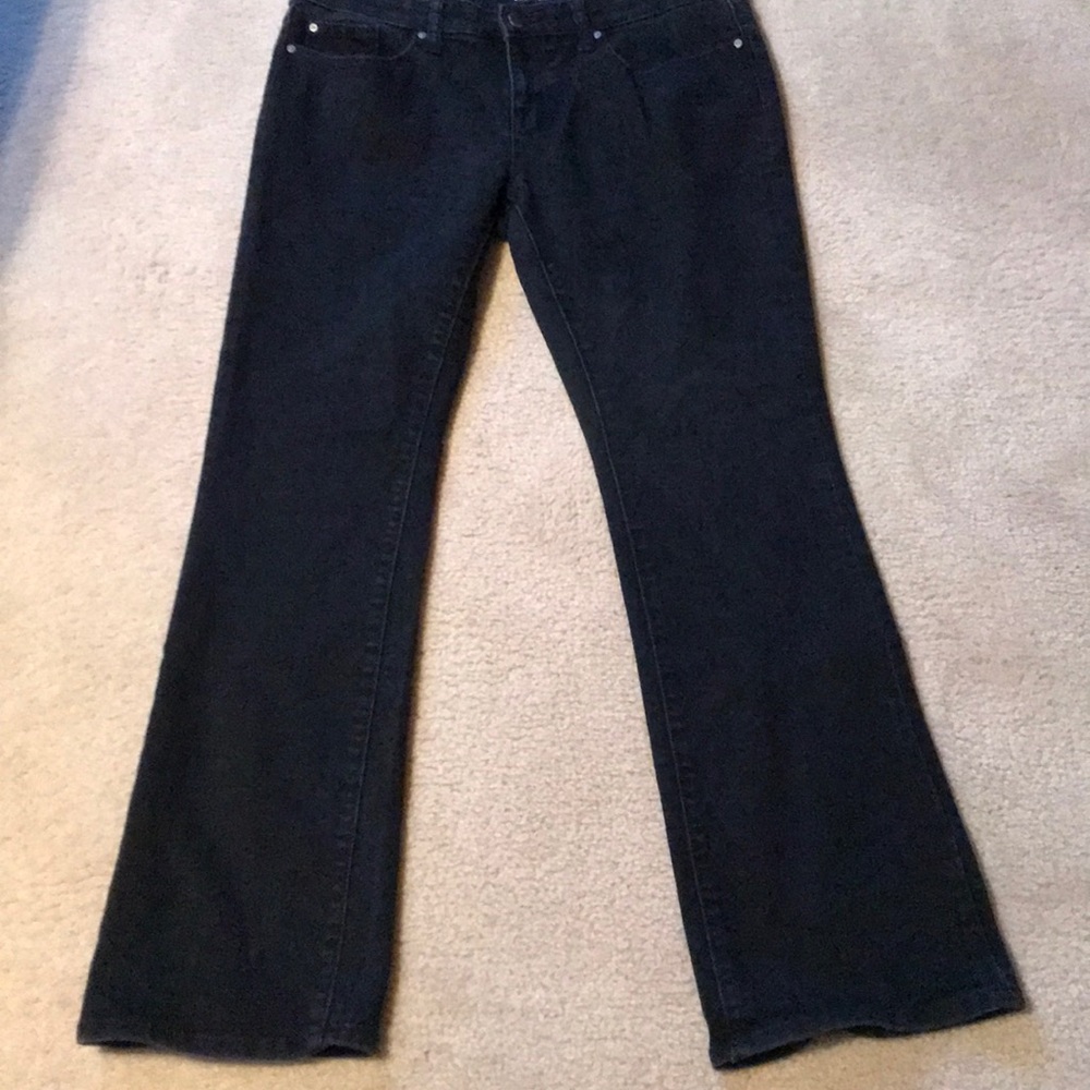 Gap sexy boot cut fit jeans in black